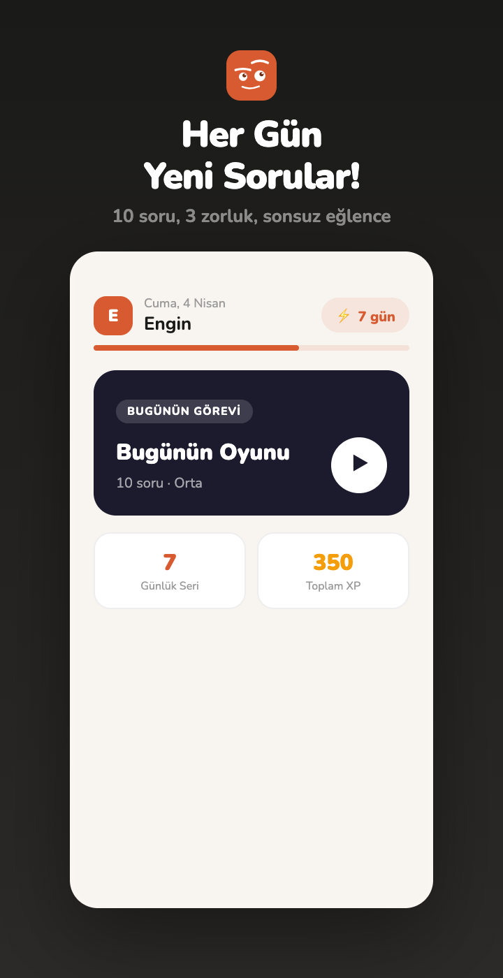 Ana sayfa — günlük paket